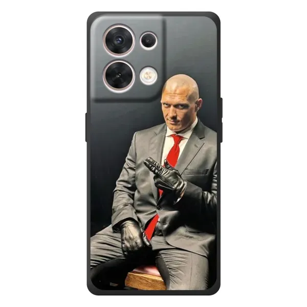 Чохол з принтом «Усик Hitman» для OPPO Reno 8 5G Чохол з принтом «Усик Hitman» для OPPO Reno 8 5G