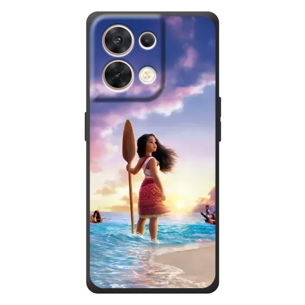 Чохол з принтом «Моана з веслом» для OPPO Reno 8 5G Чохол з принтом «Моана з веслом» для OPPO Reno 8 5G