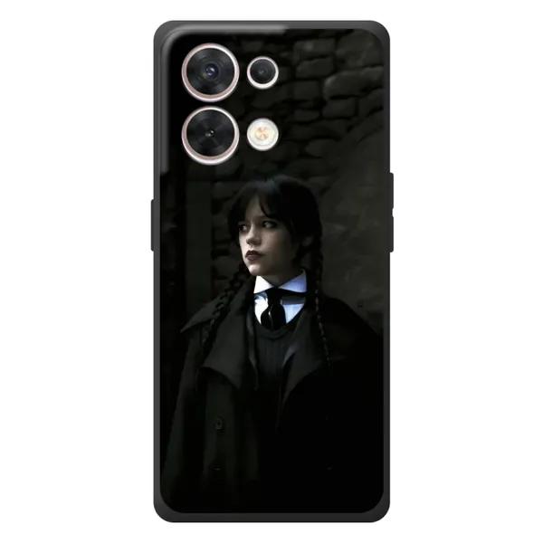 Чехол с принтом «Темный стиль Уэнздей» для OPPO Reno 8 5G Чехол с принтом «Темный стиль Уэнздей» для OPPO Reno 8 5G