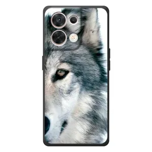 Чохли з картинкою животних OPPO Reno 8 5G (Вовк)