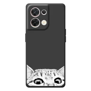 Чохол на ОППО Рено 8 5G з Котиками (VPrint) (Виглядає котик)