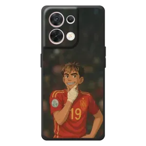 Чохол з футболістом Ламін Ямаль OPPO Reno 8 5G (Ямаль аніме)