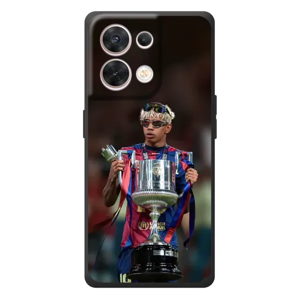Чехол с принтом «Ямаль с кубком» для OPPO Reno 8 5G Чехол с принтом «Ямаль с кубком» для OPPO Reno 8 5G