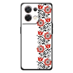 Чохол для Патріота України OPPO Reno 8 5G - (AlphaPrint) (Яскрава вишиванка)