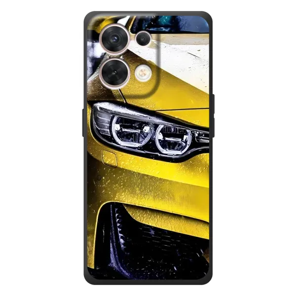 Чехол с принтом «Желтая машина» для OPPO Reno 8 5G Чехол с принтом «Желтая машина» для OPPO Reno 8 5G