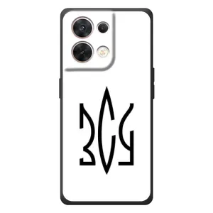 Чехлы для OPPO Reno 8 5G Укр. Символика (AlphaPrint) (ЗСУ герб)