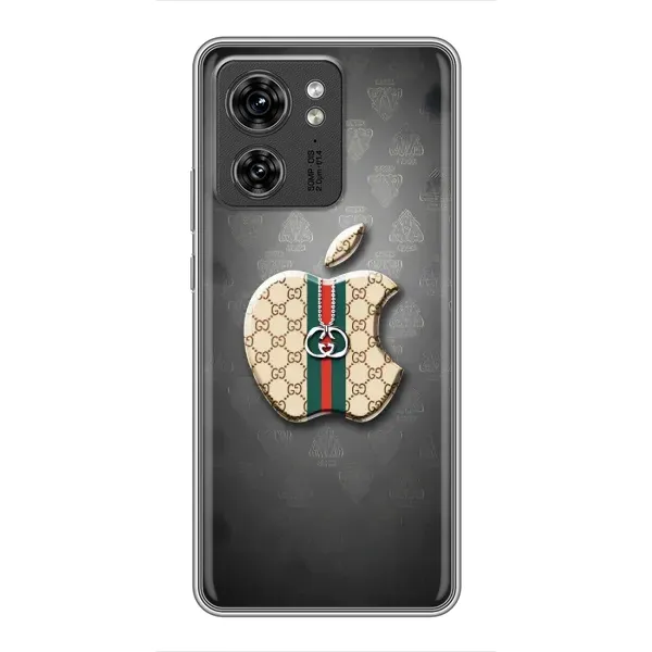Чохол з принтом «Apple gucci» для OPPO Reno 8 Pro 5G