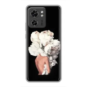 Чехлы (ART) Цветы на OPPO Reno 8 Pro 5G (VPrint) (Белые цветы)