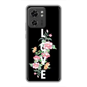 Чехлы для любимой на ОППО Рено 8 Про 5G (VPrint) (Цветы LOVE)