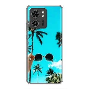 Силиконовый чехол с КАРТИНКАМИ лето для OPPO Reno 8 Pro 5G (AlphaPrint) (Взгляд лето)