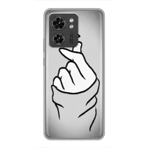 Чохол з принтом для OPPO Reno 8 Pro 5G (AlphaPrint - Знак сердечка)