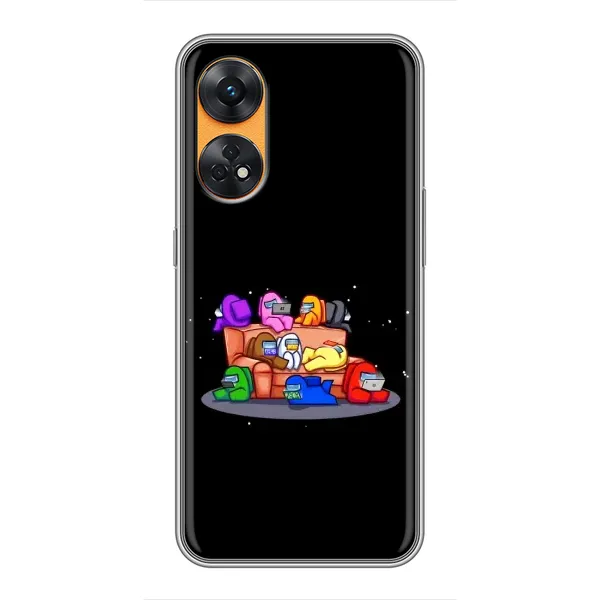 Чохол з принтом «Амонг-ас» для OPPO Reno 8T