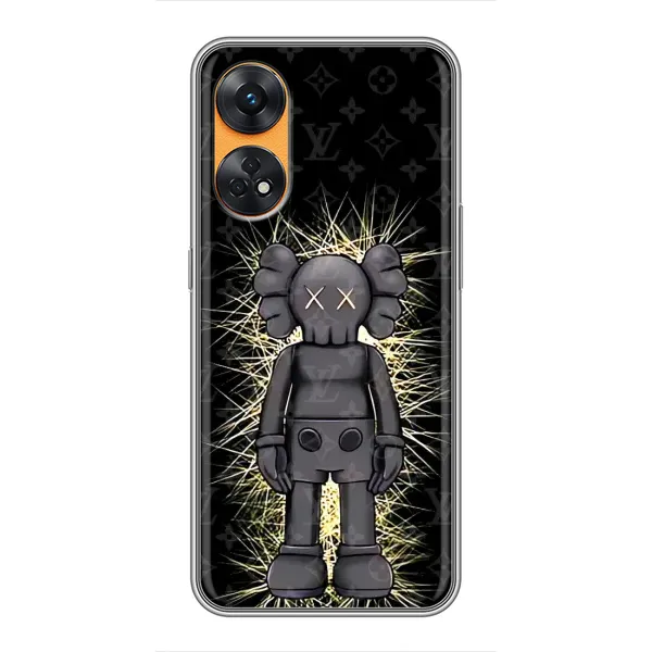 Чехол с принтом «Bearbrick LV» для OPPO Reno 8T