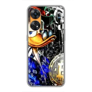 Чехлы для Оппо Рено 8Т - Scrooge MagDag (PREMIUMPrint) (Биткойн Скрудж)