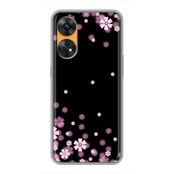 Чехол с принтом «Цветочки маленькие» для OPPO Reno 8T