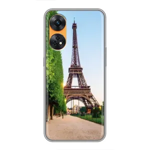 Чехол Эйфелева Башня для Oppo Reno 8T - (AlphaPrint)
