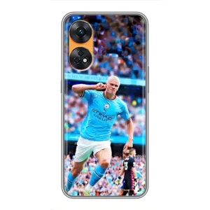 Чехлы с футболистом Ерлинг Холанд для Oppo Reno 8T (AlphaPrint) (фанаты Холанда)
