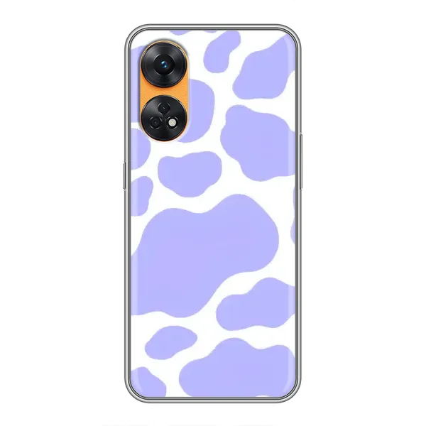 Чехол с принтом «Фиолетова Буренка» для OPPO Reno 8T Чехол с принтом «Фиолетова Буренка» для OPPO Reno 8T