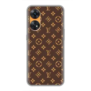 Чехлы Луи Витон для Oppo Reno 8T (AlphaPrint - LOUIS VUITTON) (фон LOUIS VUITTON)
