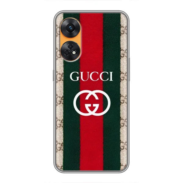 Чохол з принтом «Gucci дизайн» для OPPO Reno 8T