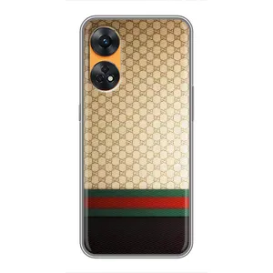 Чохли  GUCCI для OPPO Reno 8Т (AlphaPrint) (Гуччі Фон)