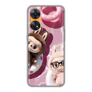 Чохол з Лабубу на Oppo Reno 8T (Іграшка Лабубу)