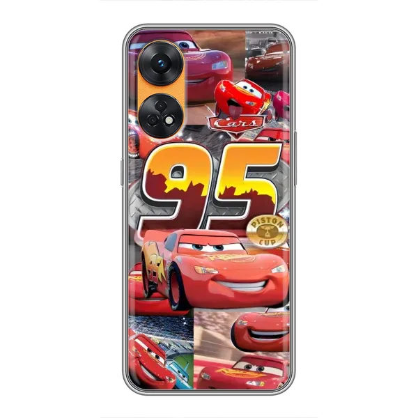 Чехол с принтом «Коллаж Молния Маквин» для OPPO Reno 8T
