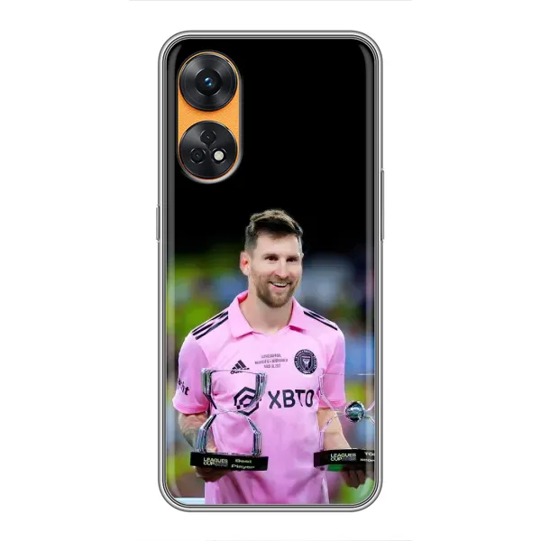Чехол с принтом «Кубки Месси» для OPPO Reno 8T