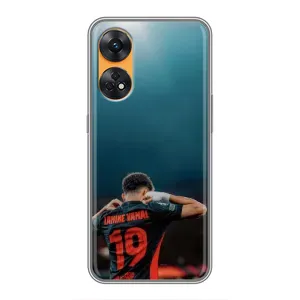 Чехол с футболистом Ламин Ямаль Oppo Reno 8T (Ламин 19)