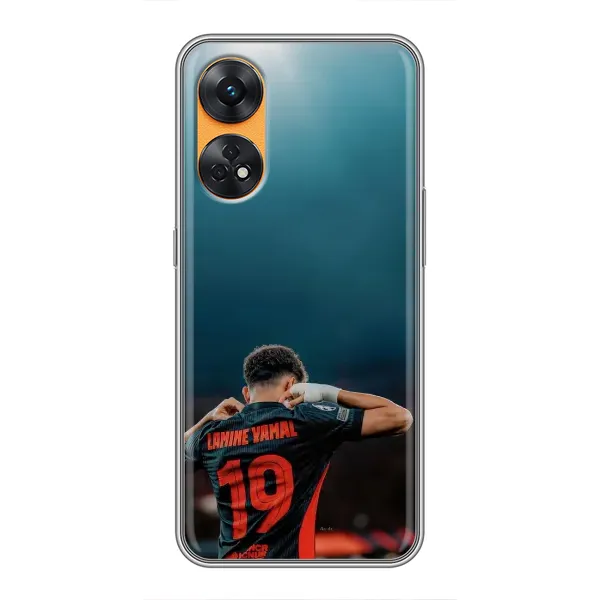 Чохол з принтом «Ламін 19» для OPPO Reno 8T