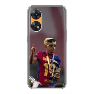 Чехол с футболистом Ламин Ямаль Oppo Reno 8T (Lamine Yamal)