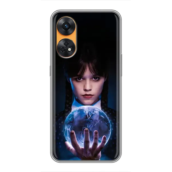Чехол с принтом «Магическая сфера Уэнздей» для OPPO Reno 8T