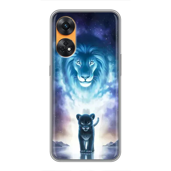 Чехол с принтом «Маленький лев» для OPPO Reno 8T Чехол с принтом «Маленький лев» для OPPO Reno 8T
