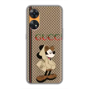 Чохли  GUCCI для OPPO Reno 8Т (AlphaPrint) (Mickey GUCCI)