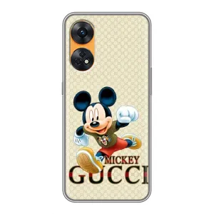 Чехол Disney Mouse Oppo Reno 8T (PREMIUMPrint) (Mikki Gucci)
