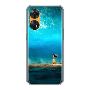 Чохол з мультфільмом Ваяна Oppo Reno 8T (Океан Моана)