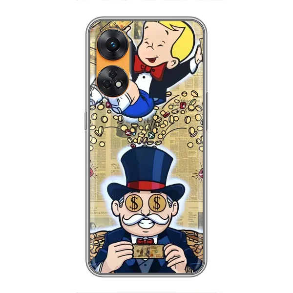 Чохол з принтом «Монополія Мен» для OPPO Reno 8T