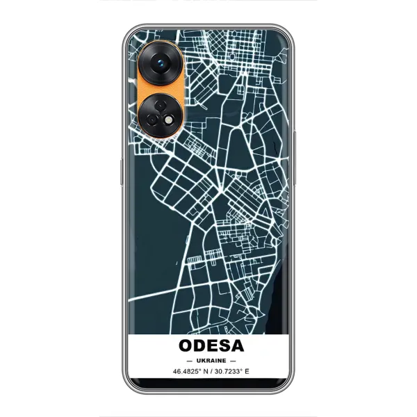 Чехол с принтом «Одесса» для OPPO Reno 8T