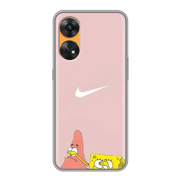 Чехол с принтом «Патрик и Губка» для OPPO Reno 8T