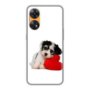 Чехлы с собаками для Oppo Reno 8T (VPrint) (Песик)
