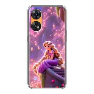 Чохол Рапунцель для Oppo Reno 8T (Рапунцель у замку)