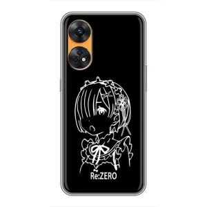 Чехлы Персонажи Аниме Наруто для Oppo Reno 8T (AlphaPrint) (Re: Zero)