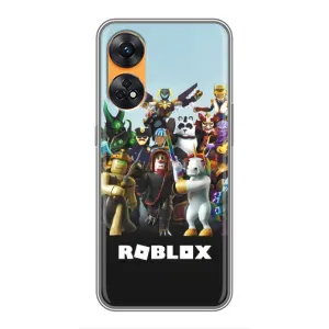 Чехлы с топовыми принтами для Оппо Рено 8Т (ROBLEX)