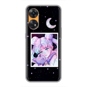 Чехлы Персонажи Аниме Наруто для Oppo Reno 8T (AlphaPrint) (Сейлор Мун)