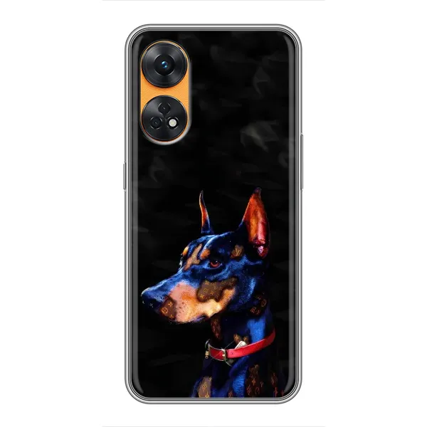 Чехол с принтом «Собака» для OPPO Reno 8T