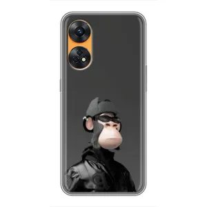 Чехлы с Обезьянами NFT для Oppo Reno 8T (AlphaPrint) (стильная обезьяна NFT)