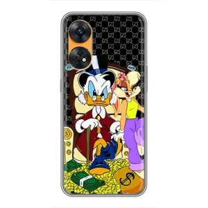 Чехлы для Oppo Reno 8T - Скрудж МакДак Louis Vuitton (PREMIUMPrint) (Стильная Утка)