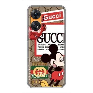 Чехол Disney Mouse Oppo Reno 8T (PREMIUMPrint) (Стильный Микки)