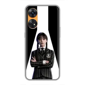 Чохли Венсдей на Oppo Reno 8T Уенсдей (AlphaPrint) (W-Wednesday)