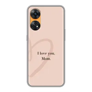 Чехлы для мамы на Oppo Reno 8T (Сердце маме)